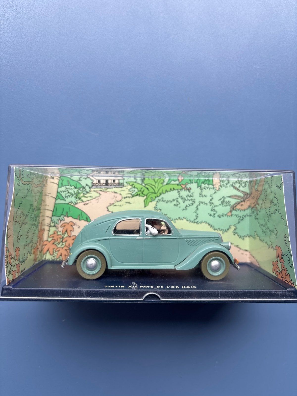 Kuifje auto 1/43 - Tintin au pays de l'or noir, Hobby en Vrije tijd, Modelauto's | 1:43, Ophalen of Verzenden, Zo goed als nieuw