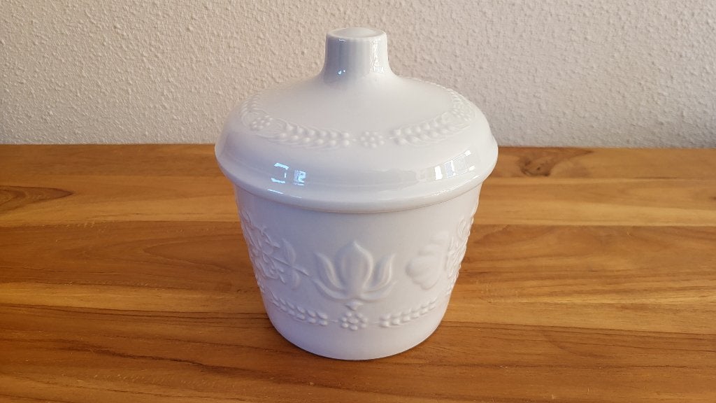 Porseleinen pot met deksel Seltmann Weiden voor Bona, Ophalen, Overige typen, Zo goed als nieuw, Overige stijlen