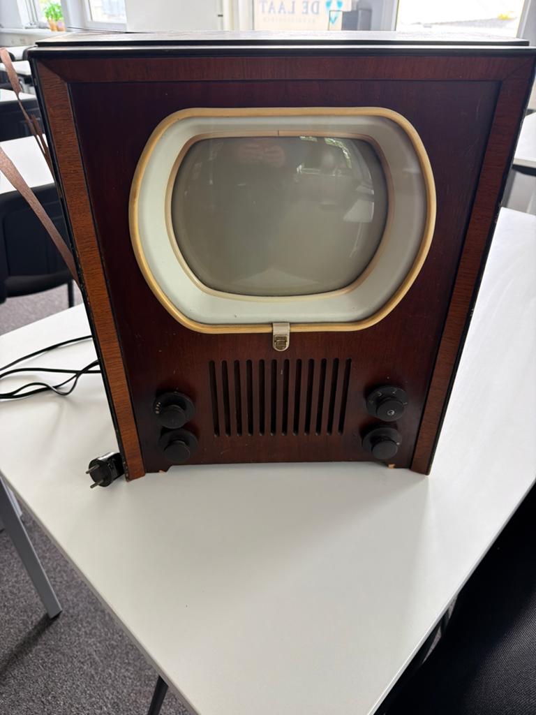 Vintage Philips Televisie (Jaren '50) - Decoratief, Antiek en Kunst, Ophalen of Verzenden