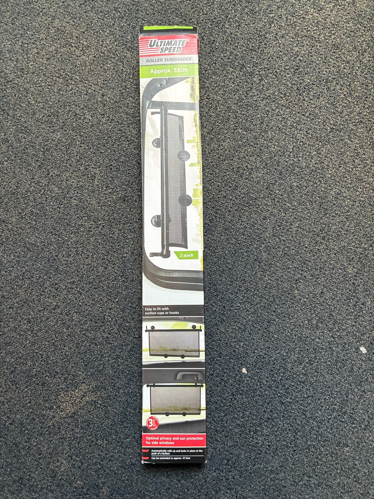 Ultimate Speed Roller Zonneschermen (2 stuks), Ophalen, Nieuw