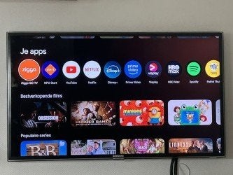 Samsung 40" smart TV met cromecast voor draadloos ontvangst, Ophalen, LED, Zo goed als nieuw, 100 Hz