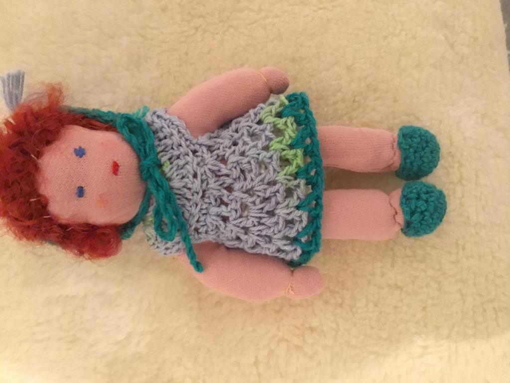 Antroposofisch popje zonnekind, Kinderen en Baby's, Ophalen of Verzenden, Zo goed als nieuw, Overige typen