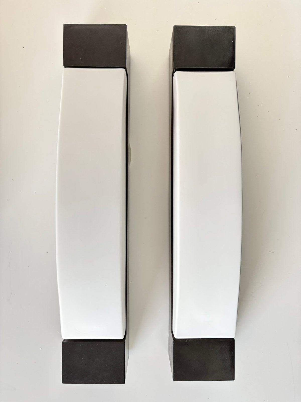 Set van 2 vintage RAAK Lichtboog wandlampen C-1501 jaren 60, Huis en Inrichting, Gebruikt, Zwart, Geschikt voor buiten, Raak Amsterdam