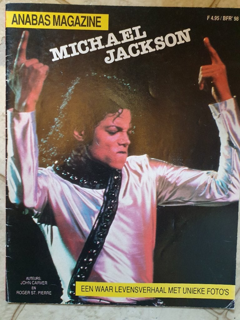 Anabas magazine Michael Jackson, Boeken, Ophalen, Zo goed als nieuw, Artiest