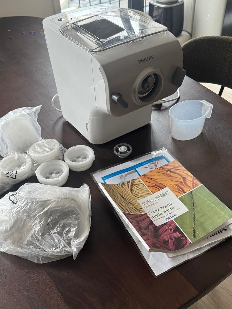 Philips Pastamaker HR2355/09 - Zo goed als nieuw, Witgoed en Apparatuur, Keukenmixers, Ophalen, 1 tot 2 liter, Zo goed als nieuw