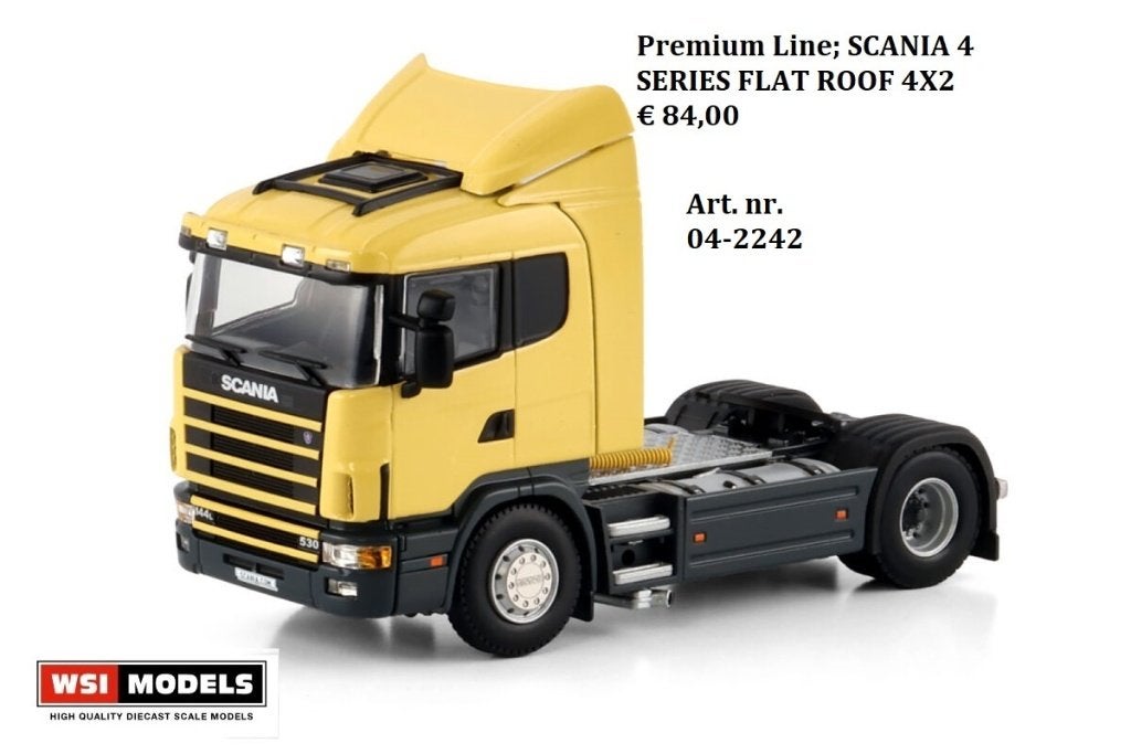 wsi models scania 4 low cab, Ophalen of Verzenden, Nieuw, Bus of Vrachtwagen, Wsi