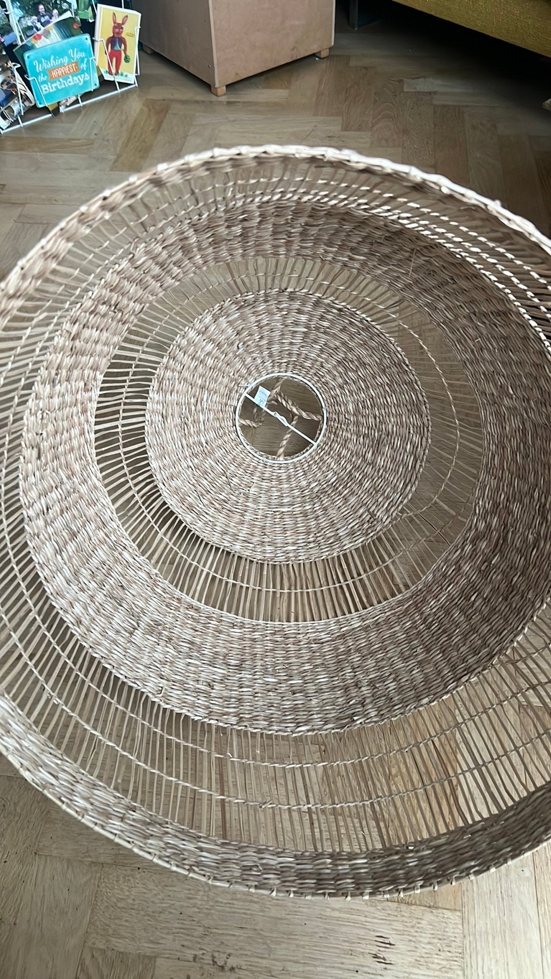 Hanglamp Ikea Torared groot zeegras, Ophalen, Zo goed als nieuw, Hanglamp