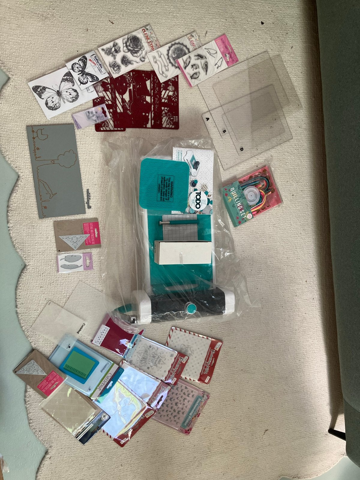 TODO stans, snij, emboss, letter press en hot foil machine, Ophalen, Zo goed als nieuw, Gereedschap of Toebehoren