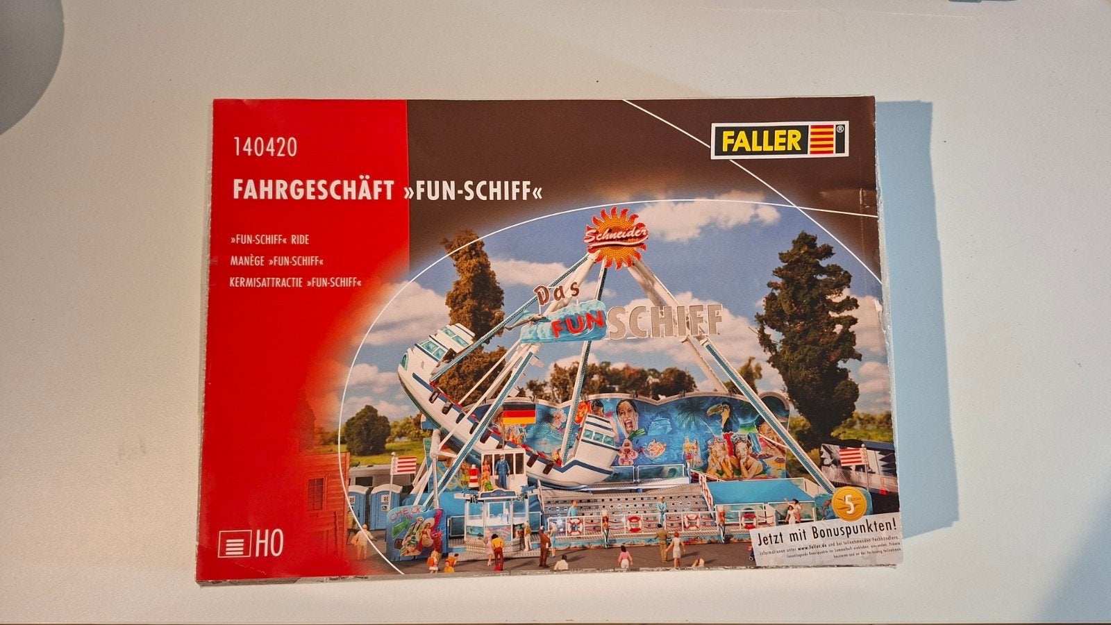 Faller 140420 Kermisattractie "Funschiff", Ophalen of Verzenden, Nieuw, 1:50 tot 1:144