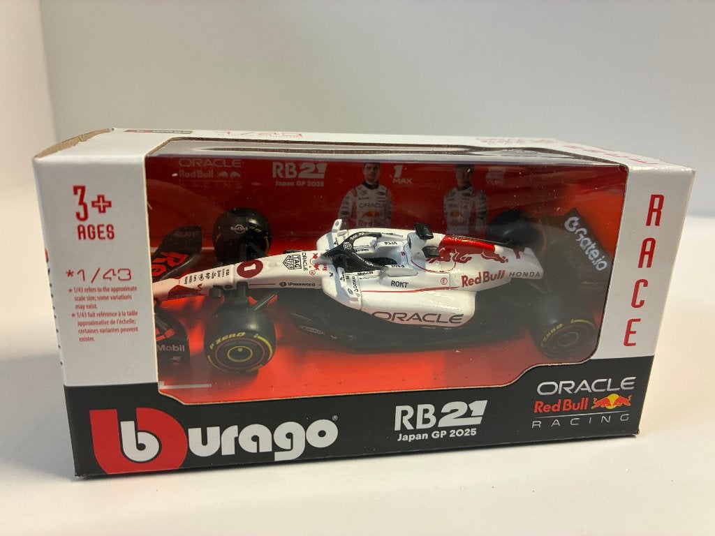 39256: Red Bull RB21 - Max Verstappen - Japan GP 2025 - 1:43, Overige merken, Auto, De Steenbok 26, 5215 ME ‘s-Hertogenbosch, Nieuw