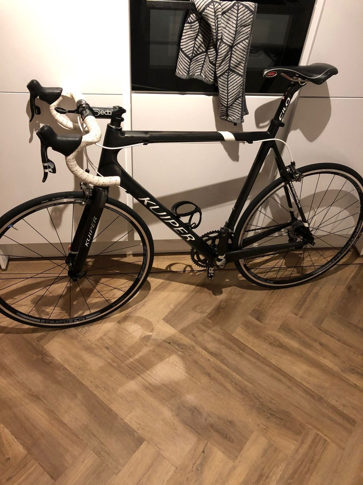 Kuiper full carbon racefiets met SRAM afmontage, Fietsen en Brommers, Ophalen, Gebruikt, Carbon, Overige merken