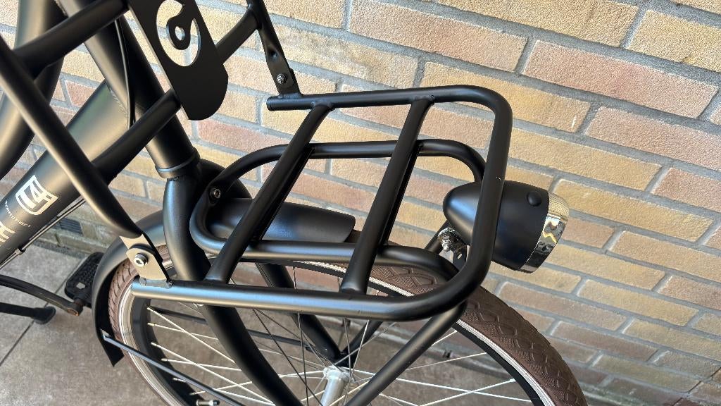Prachtige 26 inch matzwarte Cortina meisjesfiets 3V, Fietsen en Brommers, Fietsen | Meisjes, Terugtraprem, Versnellingen, Ophalen