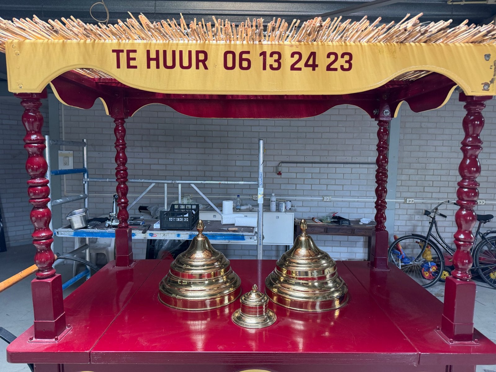 Italiaanse IJskar - Klaar voor gebruik! (H200xB150xD90cm), Ophalen, Gebruikt, Koelen en Vriezen