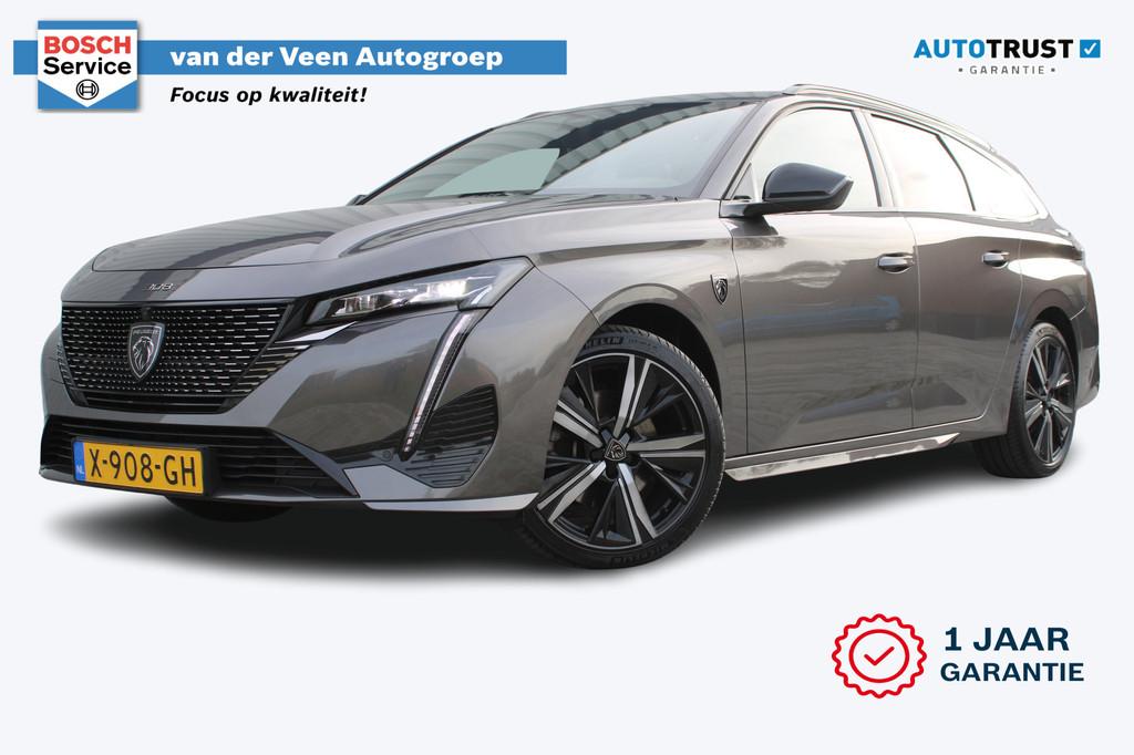 Peugeot 308 SW 1.2 PureTech GT | Incl. 12 maanden garantie |, Auto's, Peugeot, 12 maanden, Gebruikt, 1199 cc, Leder en Stof