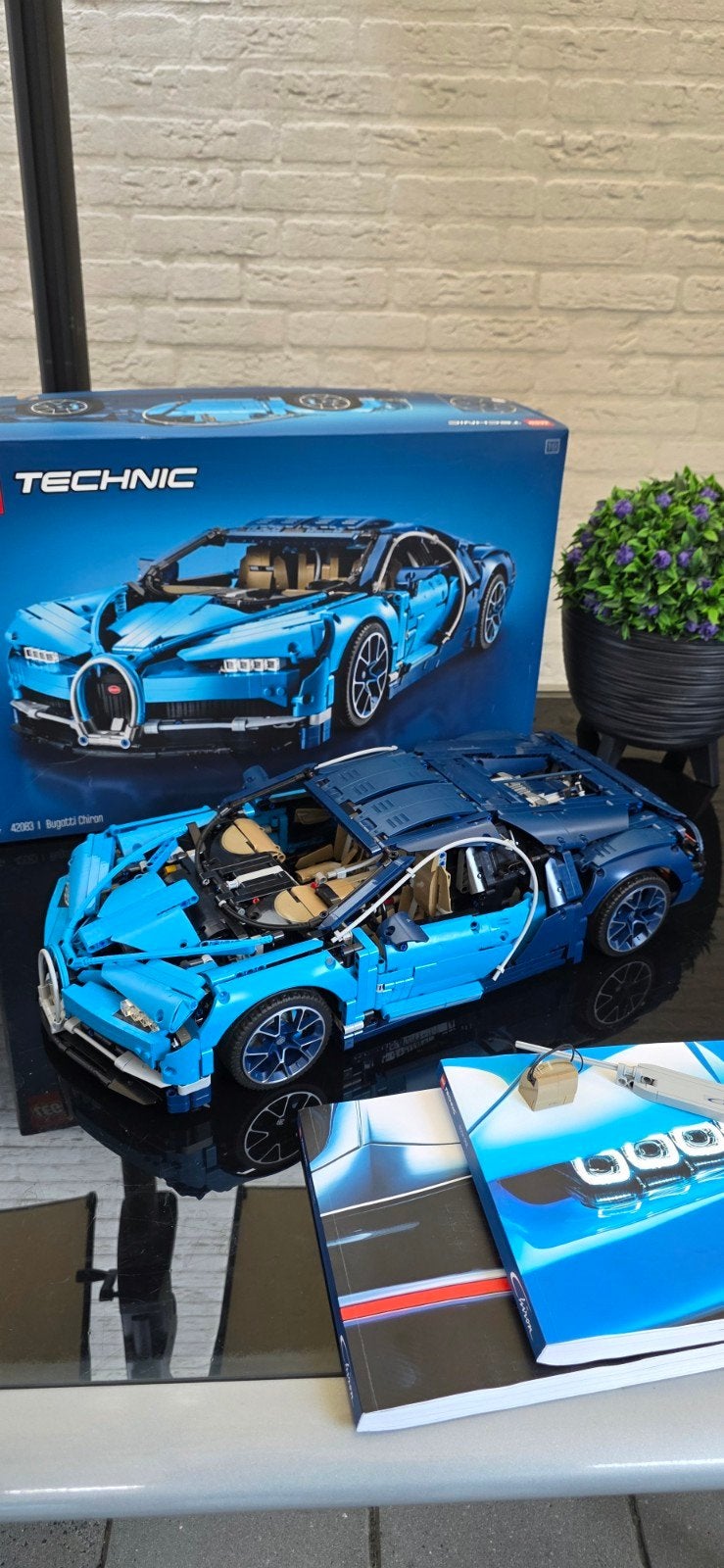 42083 Lego Bugatti Technic, Ophalen of Verzenden, Zo goed als nieuw, Complete set, Lego