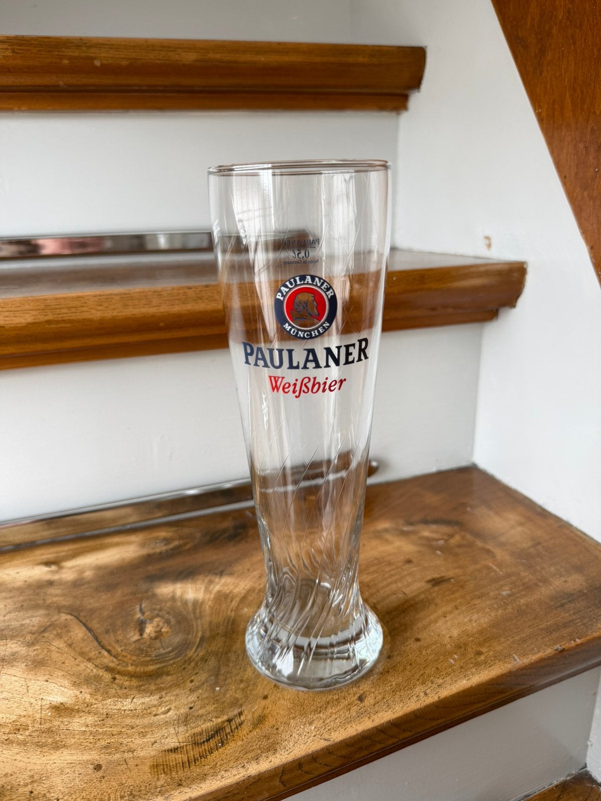 Paulaner weissbier glas 0,5L, Verzamelen, Biermerken, Ophalen of Verzenden, Zo goed als nieuw, Glas of Glazen, Overige merken