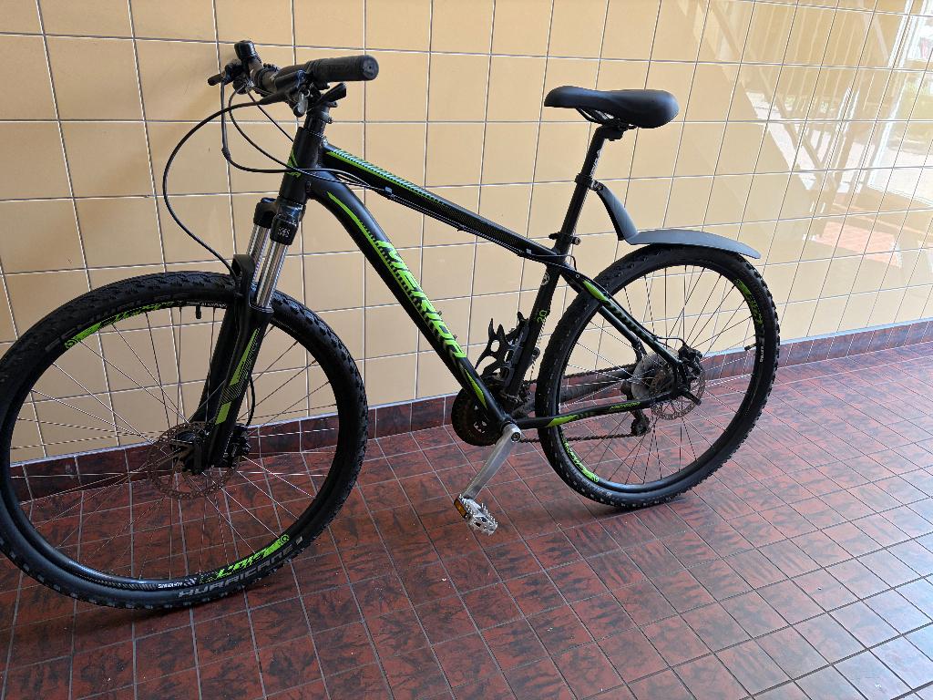 Mountainbike Merida Big Seven 17" / 43 CM, Fietsen en Brommers, Fietsen | Mountainbikes en ATB, Gebruikt, Merida, Schijfrem, Ophalen