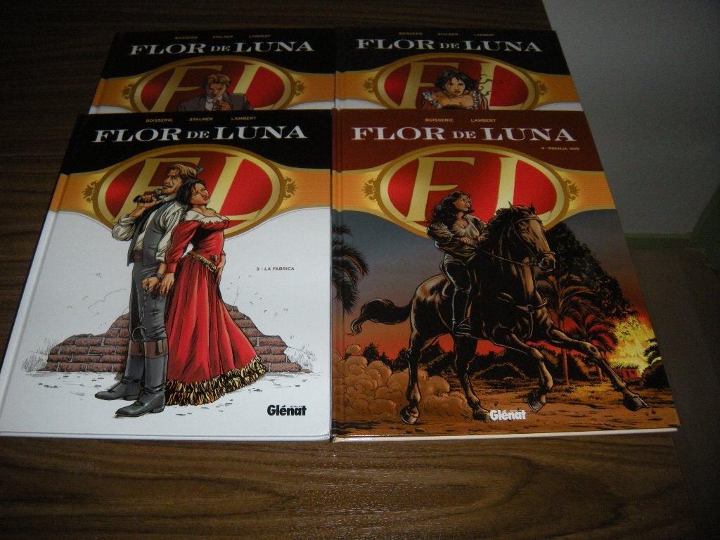 Flor de Luna 4 delen HC, Boeken, Strips | Comics, Meerdere comics, Ophalen of Verzenden, Zo goed als nieuw, Europa