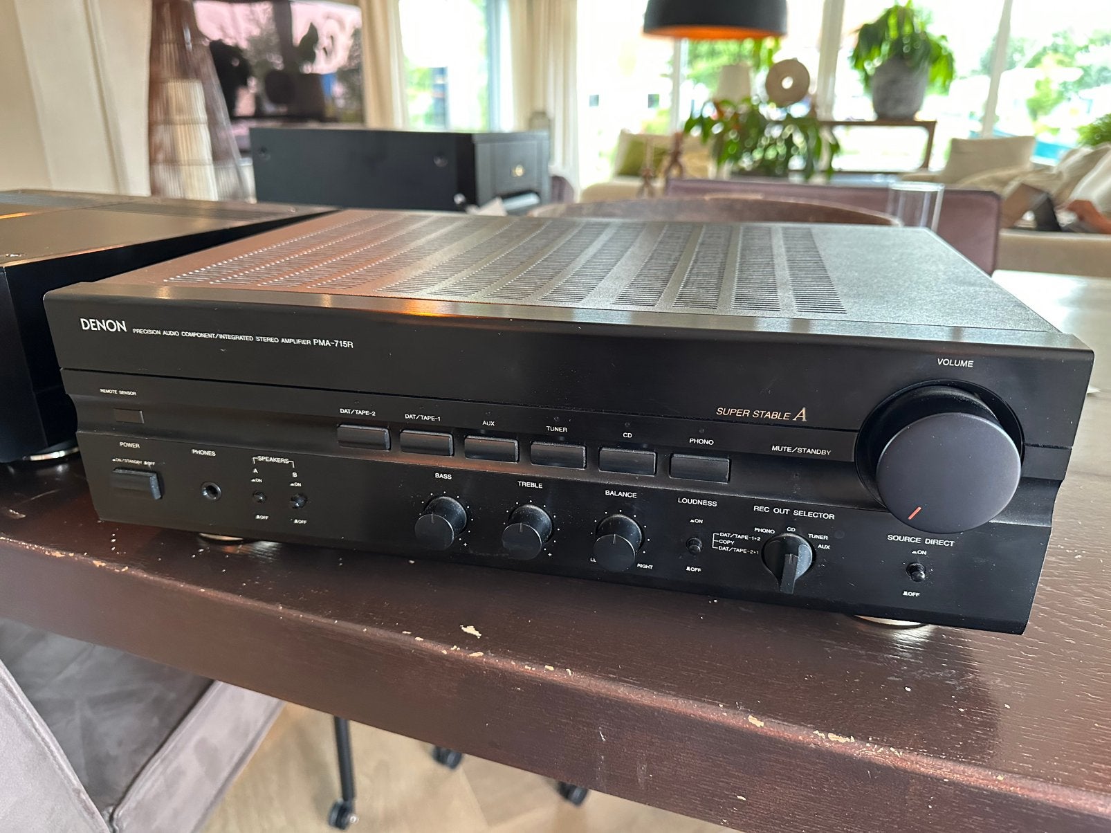 Denon pma 715r, Denon, Ophalen of Verzenden, Zo goed als nieuw, Minder dan 60 watt