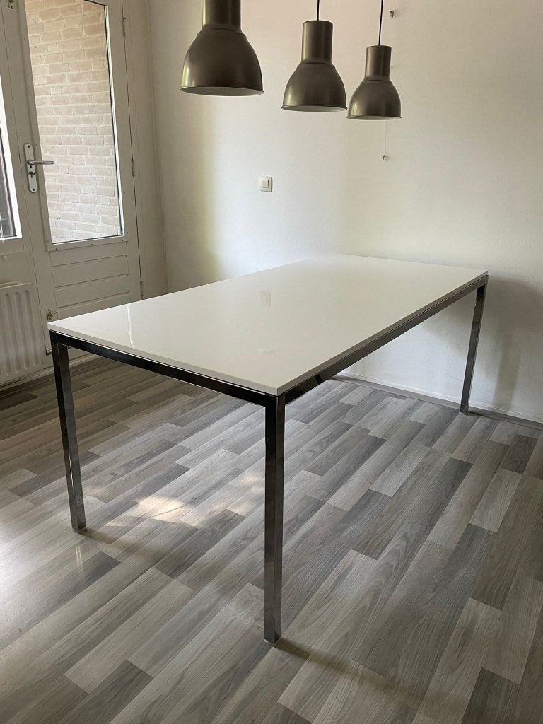 Dining table, Ophalen, Gebruikt, 50 tot 100 cm, Vijf personen of meer