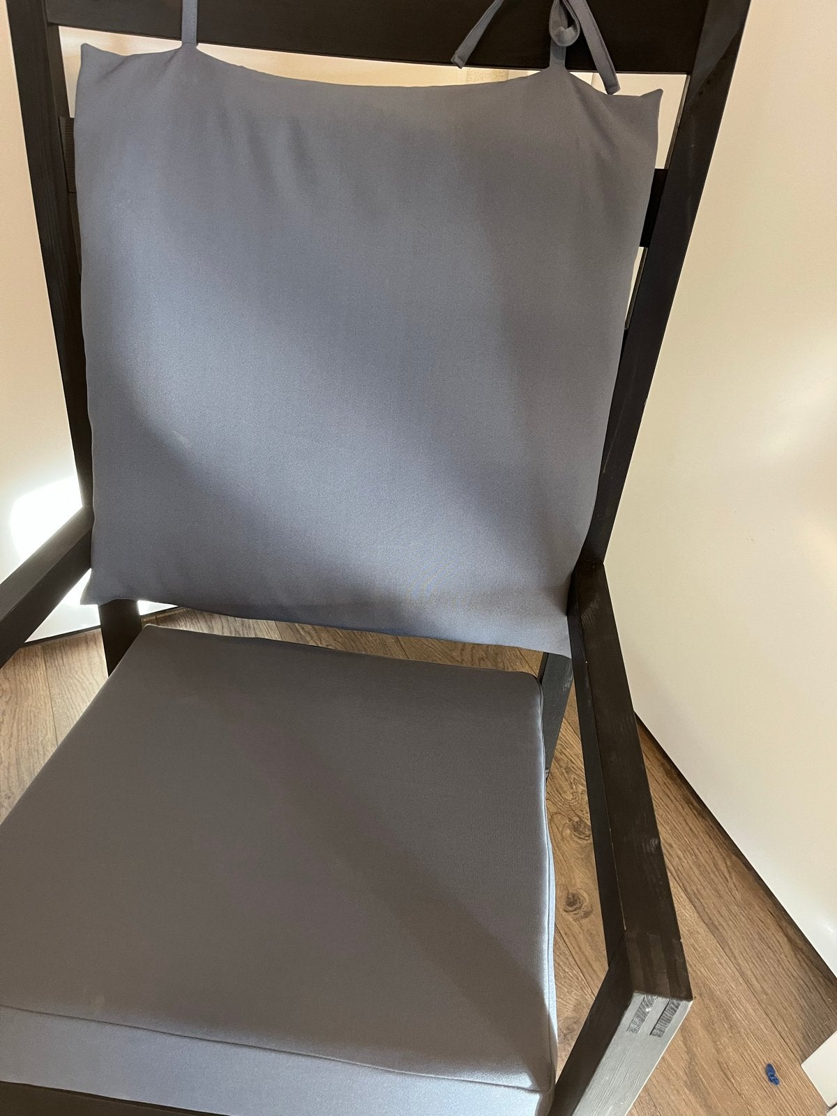IKEA schommelstoel met kussens, Ophalen, Gebruikt, Zwart, Eén