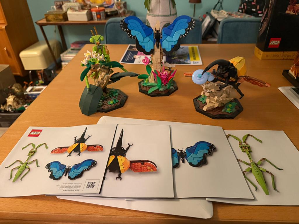 lego ideas 23142 de insecten collectie, Lego, Ophalen of Verzenden, Complete set, Inclusief instructies