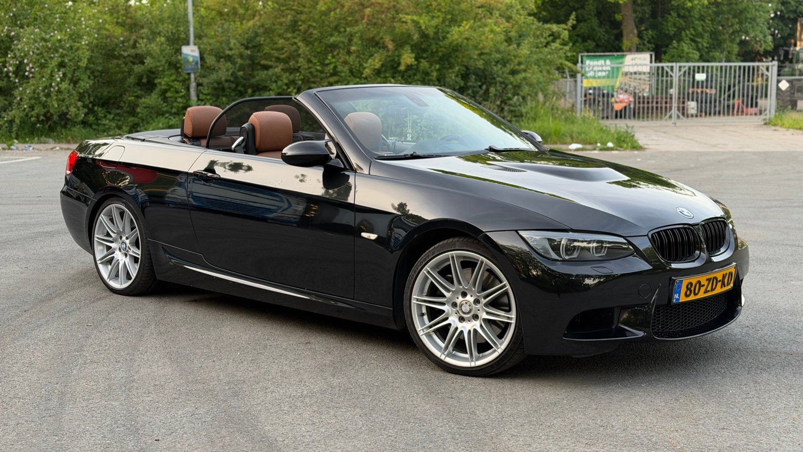 BMW 3-Serie 3.0 I 335 Cabrio AUT 2008 Zwart, Automaat, Euro 5, Achterwielaandrijving, 4 stoelen