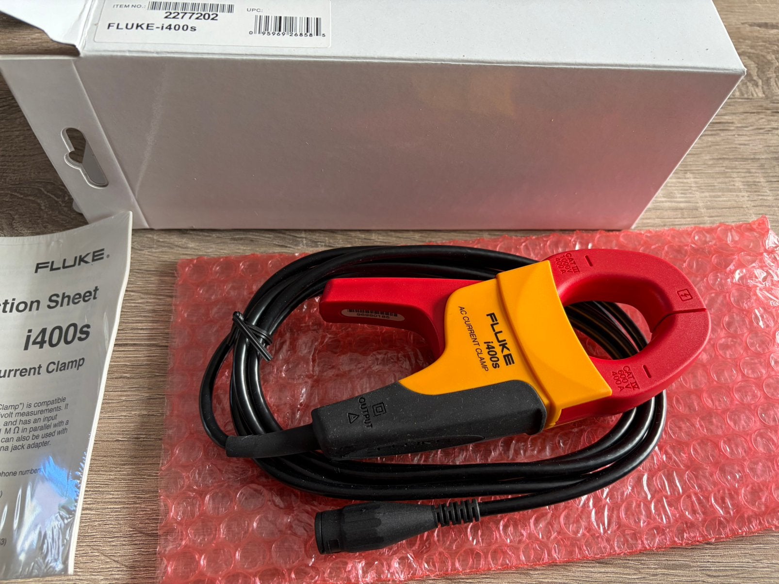 Fluke i400s nieuw, Ophalen of Verzenden, Nieuw, Multimeter