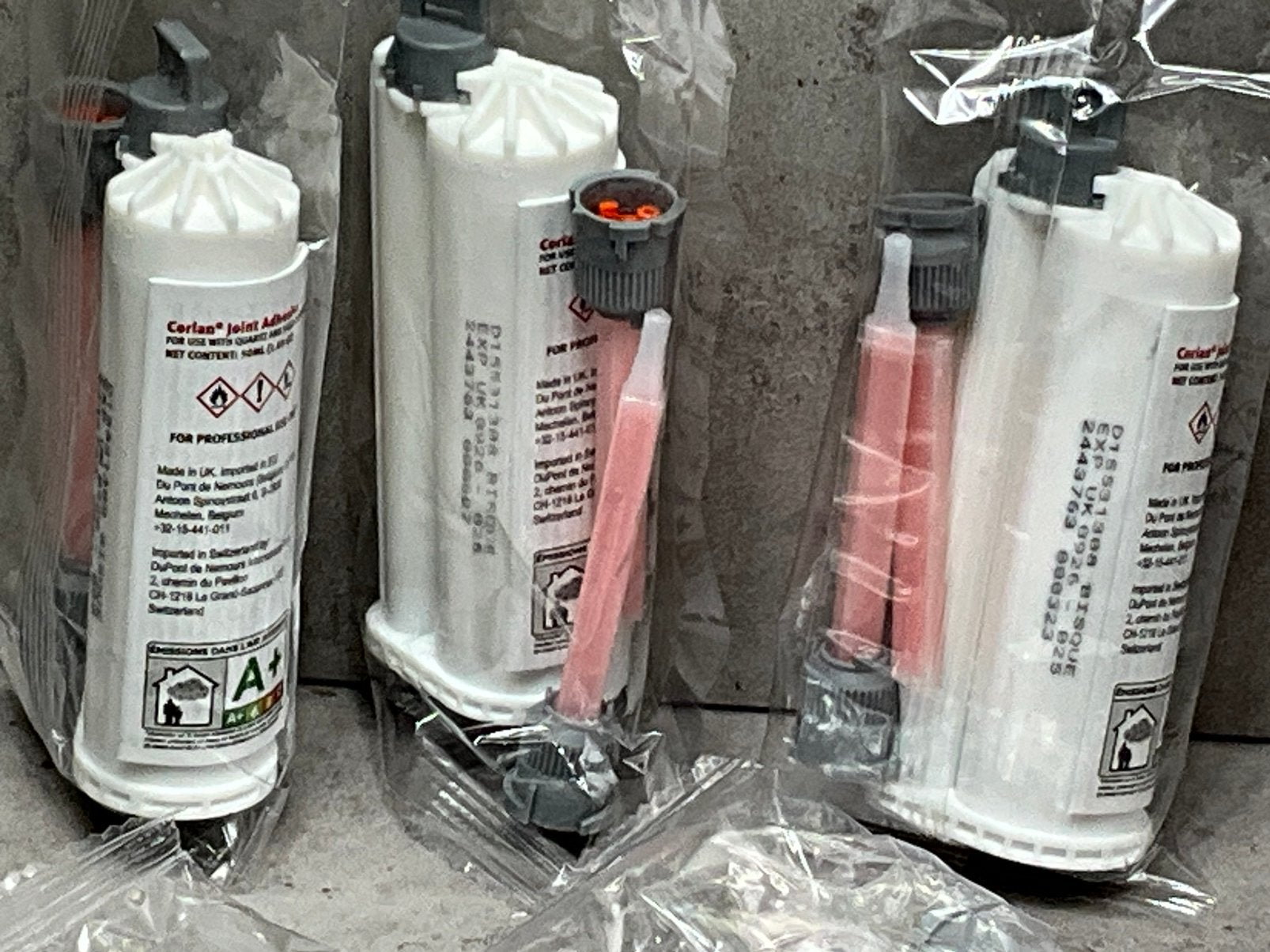 Corian joint adhesive bisque 5 stuks, Ophalen of Verzenden, Nieuw
