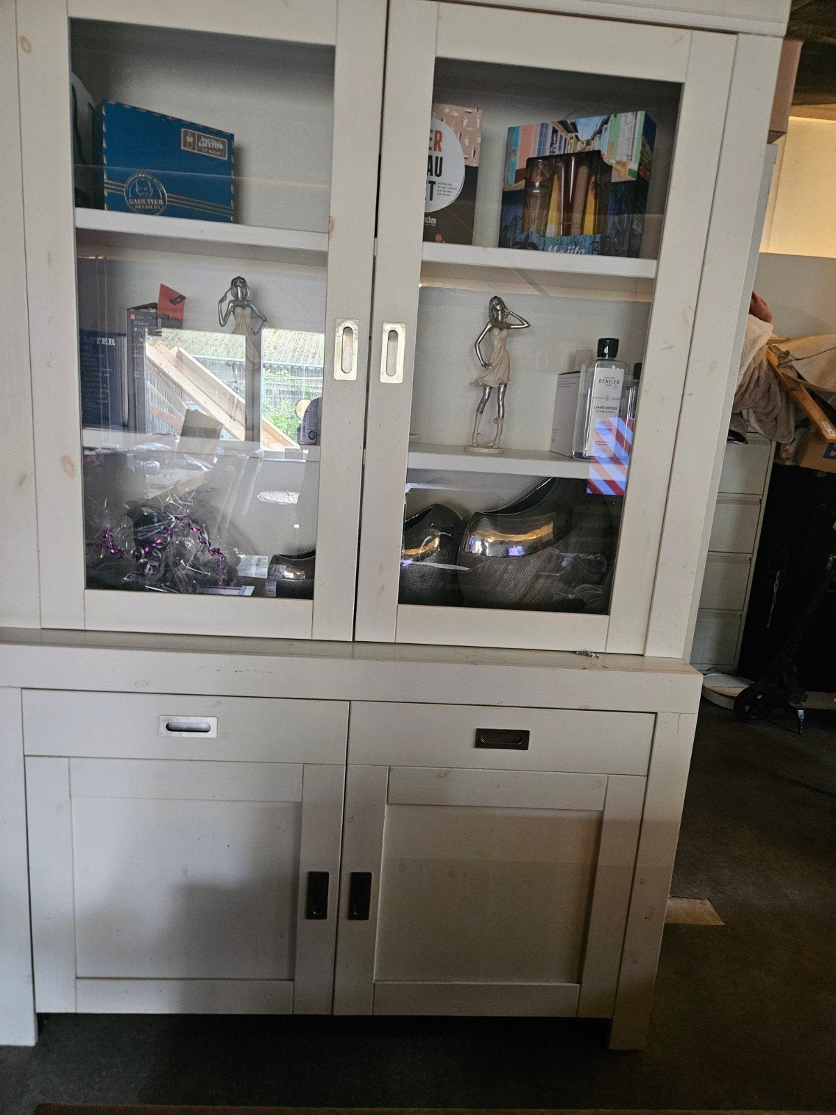 kast, Huis en Inrichting, Ophalen, 25 tot 50 cm, Glas