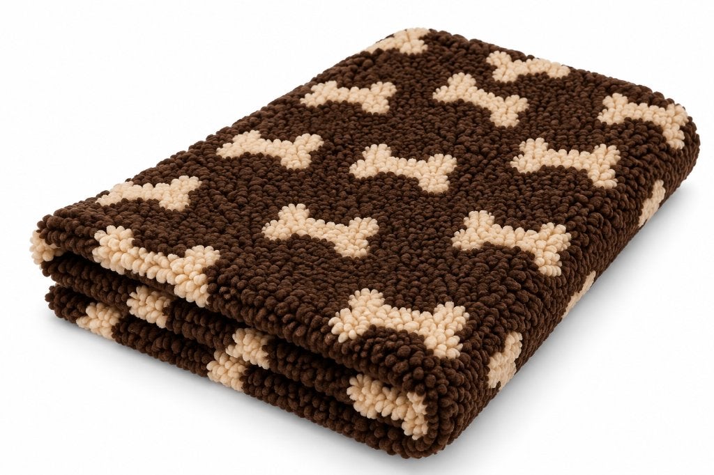 Vetbed pootjes bruin wit, Dieren en Toebehoren, ., Nieuw, Ophalen of Verzenden, .