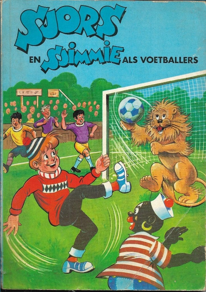 Sjors en Sjimmie - Sjors en Sjimmie als voetballers, Boeken, Eén stripboek, Ophalen of Verzenden, Gelezen