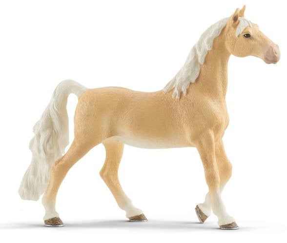 Schleich 13912 Am. saddelbread, dierfiguur, Verzamelen, Dierenverzamelingen, Verzenden, Gebruikt, Paard, Beeldje of Figuurtje