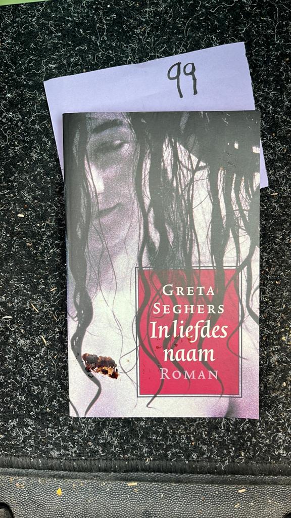 In Liefdes Naam - Greta Seghers (Roman), Ophalen of Verzenden, Zo goed als nieuw, België