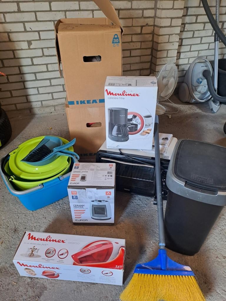 Complete inventaris voor kamperen, Ophalen, Gebruikt