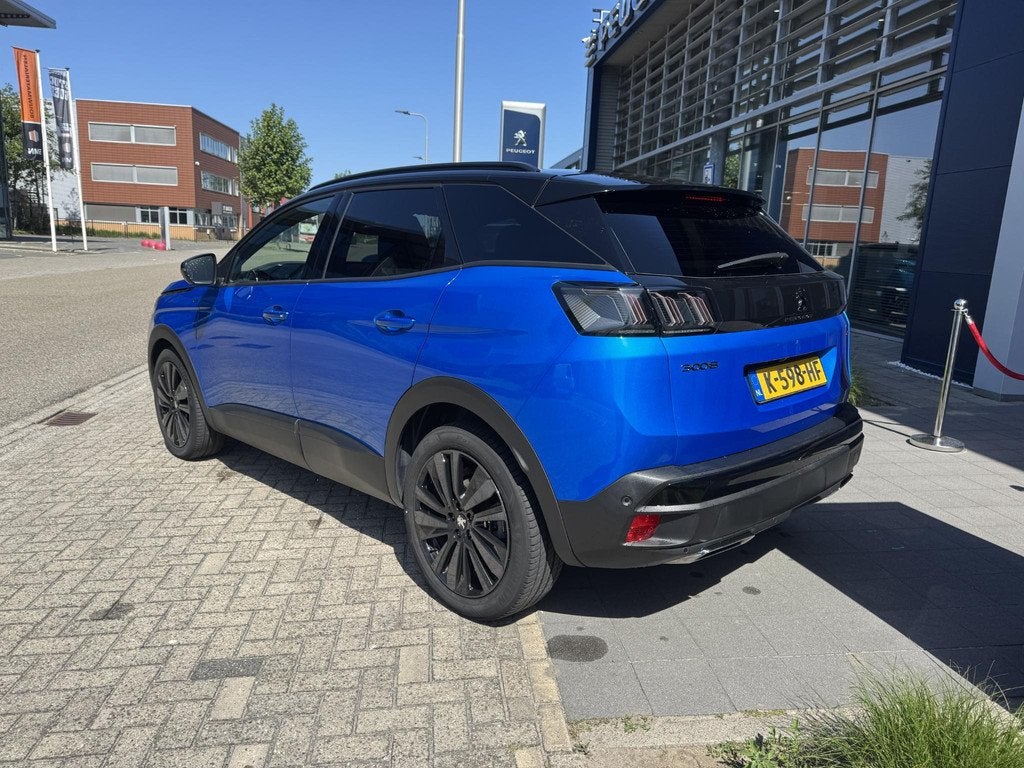 Peugeot 3008 PureTech 130 GT Black Pack l Focal Audio l Elek, Gebruikt, 1199 cc, Blauw, Origineel Nederlands