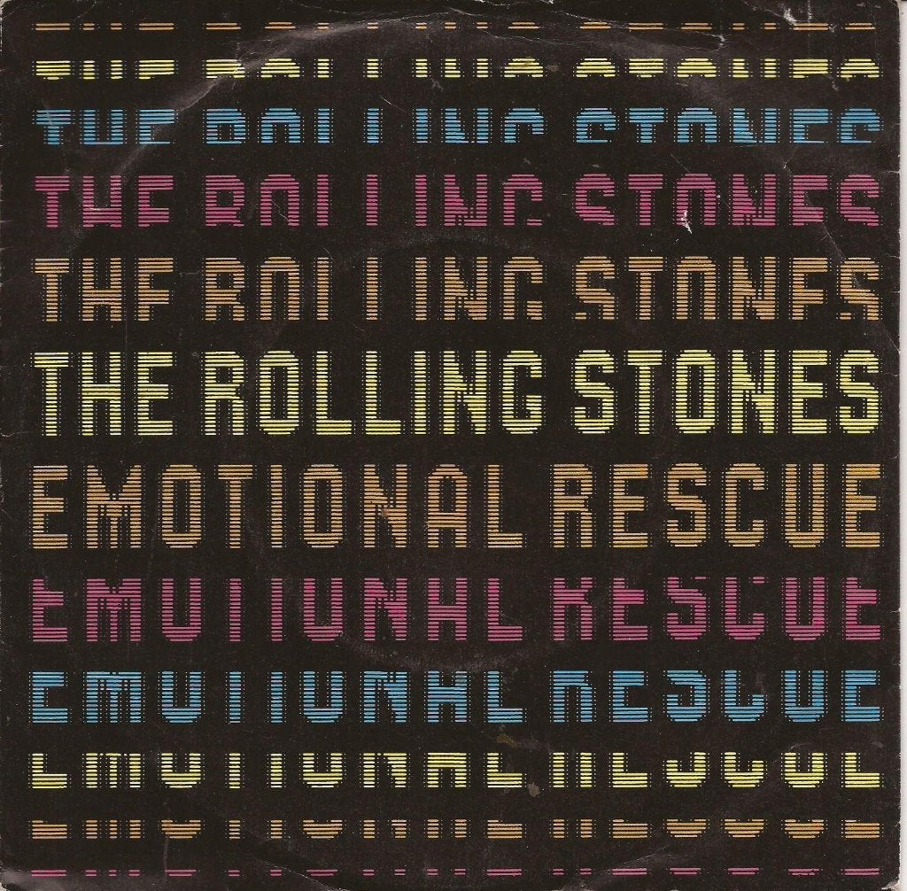 The Rolling Stones - Emotional resque, Ophalen of Verzenden, Gebruikt, 7 inch, Pop