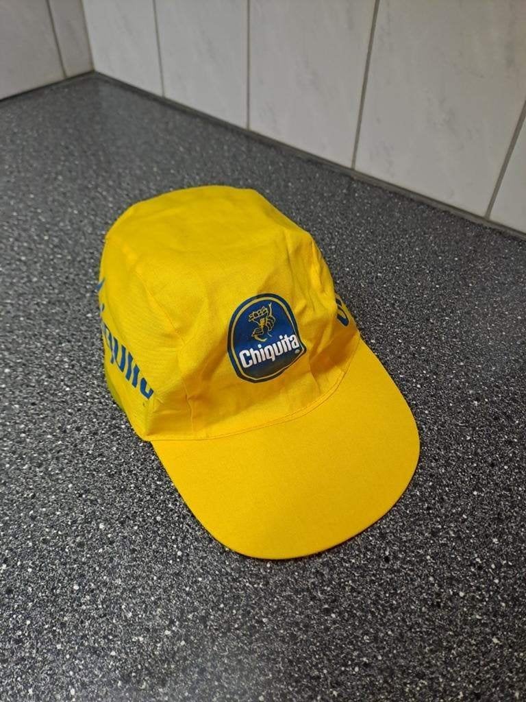 Chiquita bananen petje, Reclamebord, Onbekend, Ophalen of Verzenden, Zo goed als nieuw