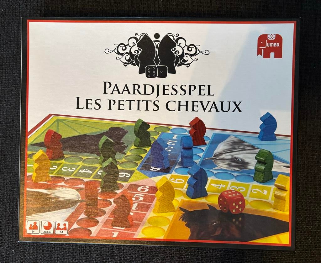 Paardjesspel - Jumbo, Drie of vier spelers, Ophalen of Verzenden, Nieuw