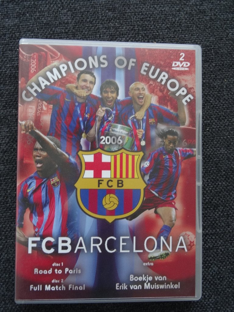 DVD Champions League finale 2006 Arsenal Barcelona, Cd's en Dvd's, Alle leeftijden, Ophalen of Verzenden, Nieuw in verpakking