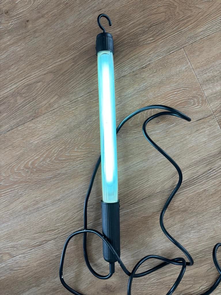 TL-handlamp / looplamp met haak - goedwerkend, Ophalen of Verzenden, Gebruikt, Minder dan 50 watt, Lamp