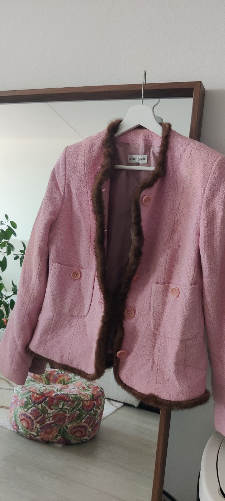 Gerard Darel Jasje - Gedragen, Kleding | Dames, Gerard Darel, Ophalen of Verzenden, Jasje, Roze