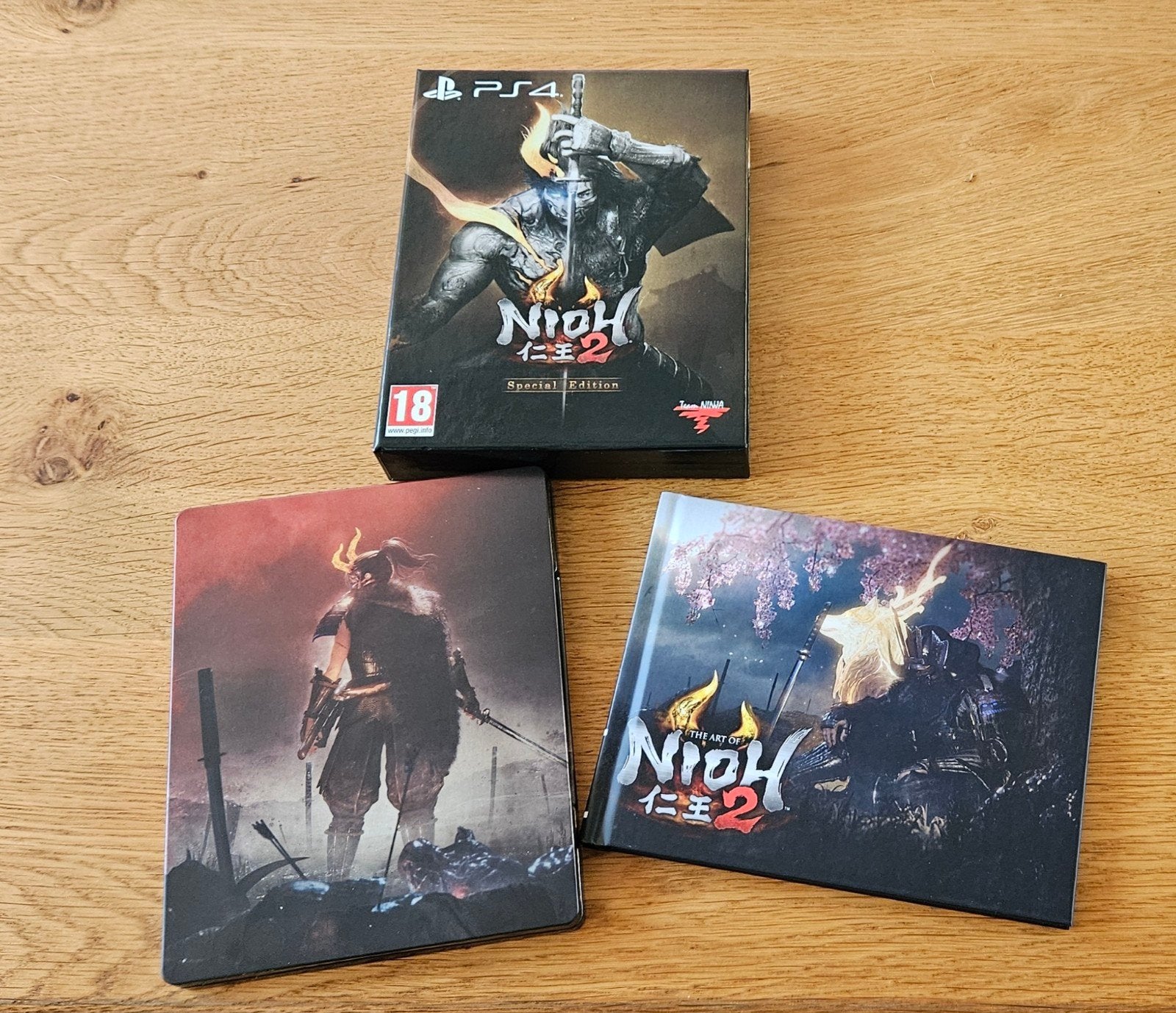 Nioh 2 Special Edition PS4, Vanaf 18 jaar, 1 speler, Ophalen of Verzenden, Zo goed als nieuw