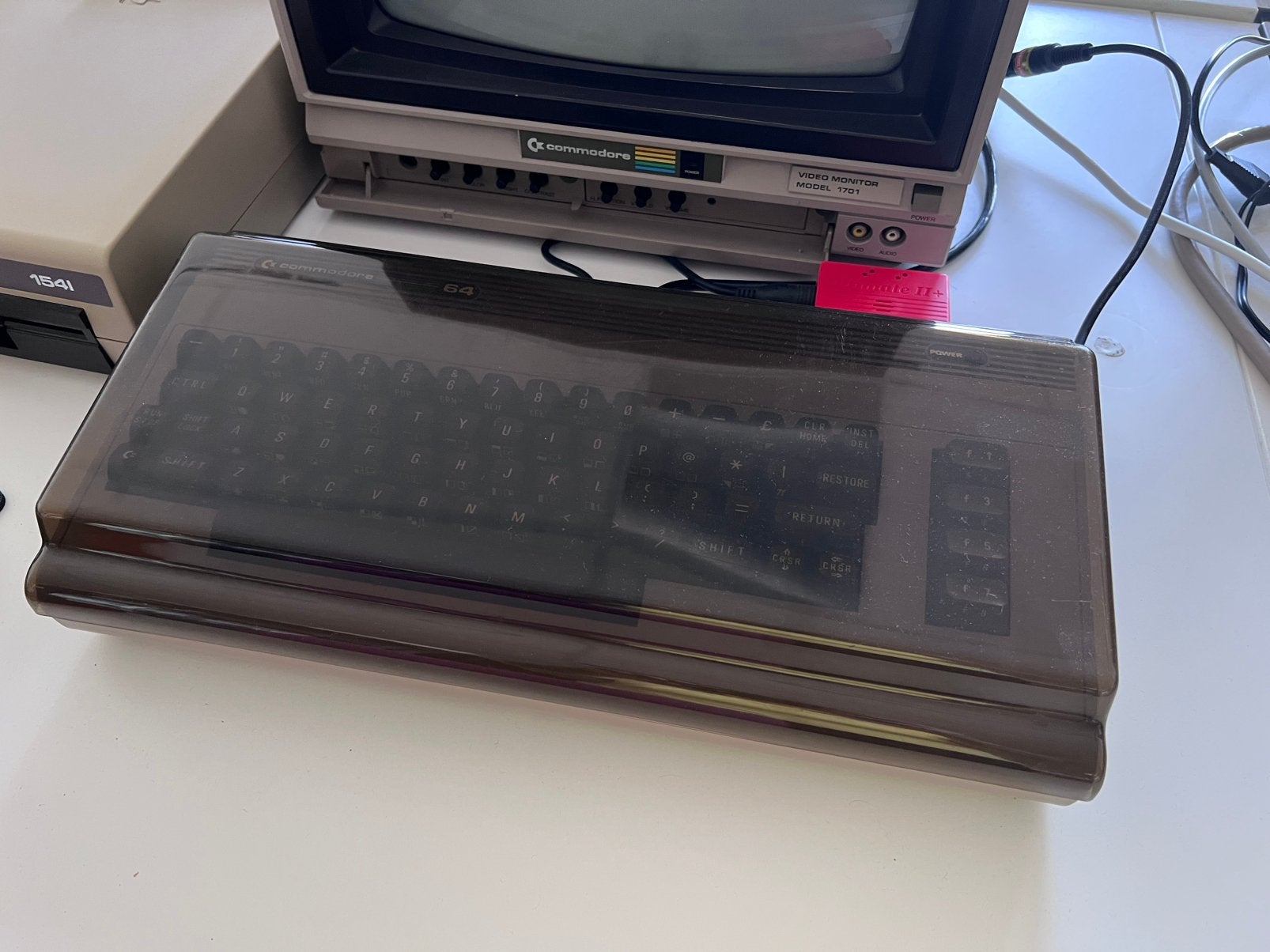 Commodore 64 stofkap / bescherming (origineel) # 1, Computers en Software, Vintage Computers, Ophalen of Verzenden