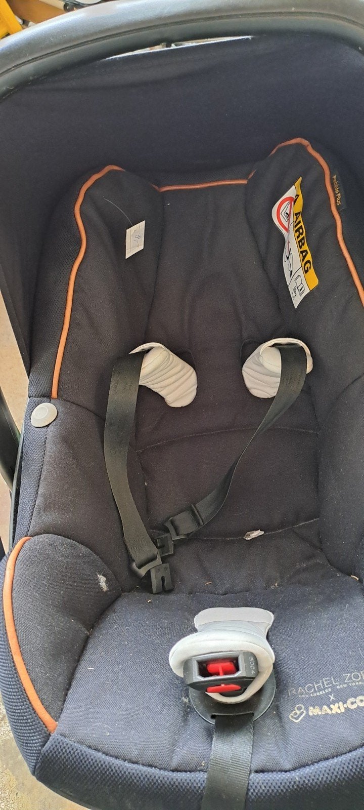 Maxi-Cosi Pebble Plus Rachel-Zoe autostoel - Zwart, Ophalen, Zijbescherming, 0 t/m 13 kg, Maxi-Cosi