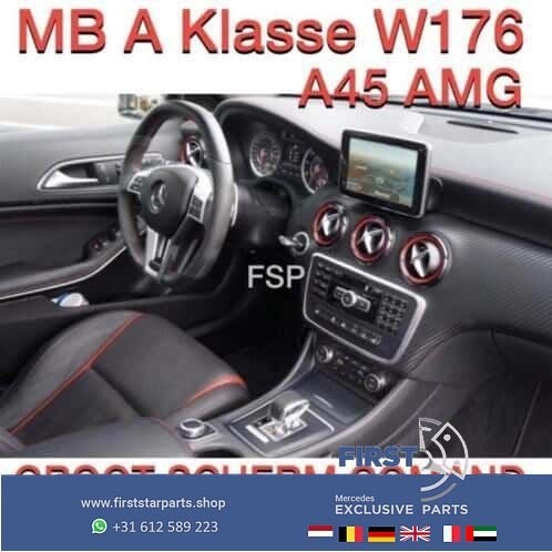 W176 A45 AMG Comand online Set Groot scherm Navigatie Radio, -, -, Ophalen of Verzenden, Zo goed als nieuw