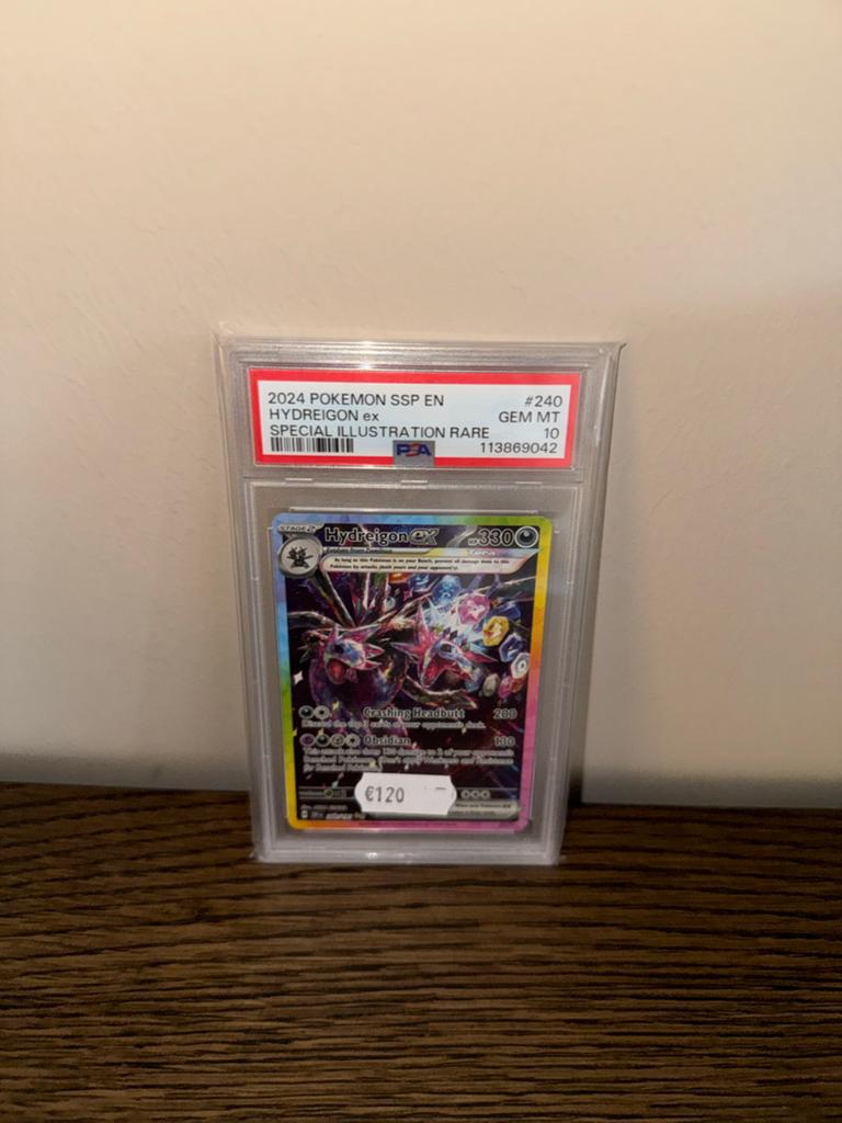 Hydreigon ex Special Illustration Rare PSA 10, Ophalen of Verzenden, Zo goed als nieuw, Losse kaart