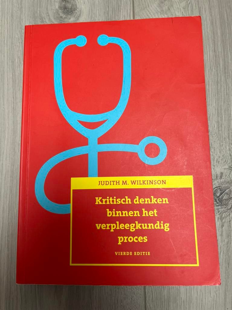 Kritisch denken binnen het verpleegkundig proces, J.M. Wilkinson, Ophalen of Verzenden, Zo goed als nieuw, Nederlands