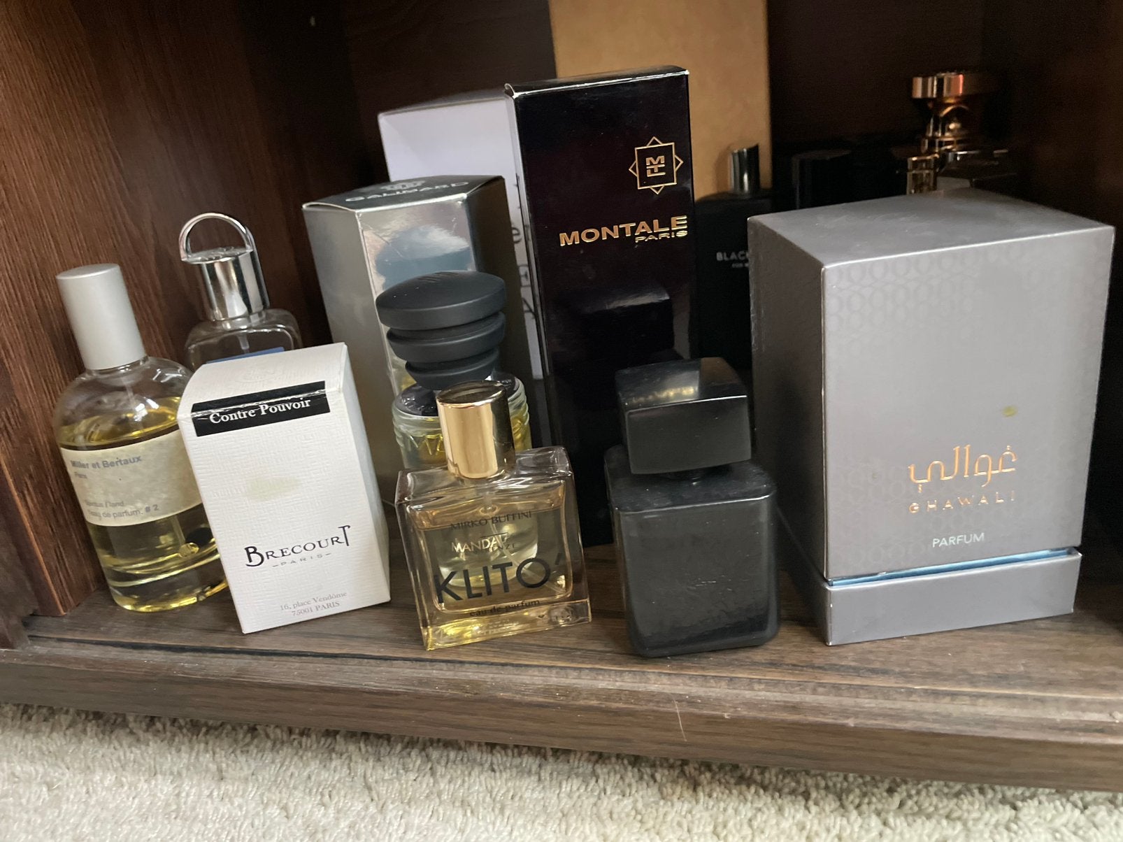Mooie niche parfums uit eigen collectie, Ophalen of Verzenden, Zo goed als nieuw