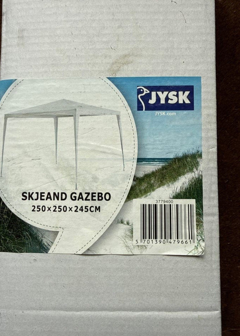 JYSK Partytent  250x250x245cm, Ophalen